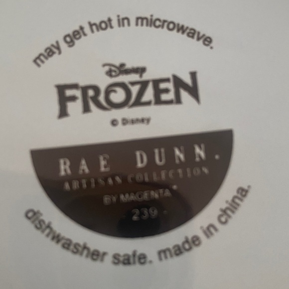 NWT. Rae Dunn, 24oz., Disney’s “Olaf”, ceramic mug. - Picture 8 of 12